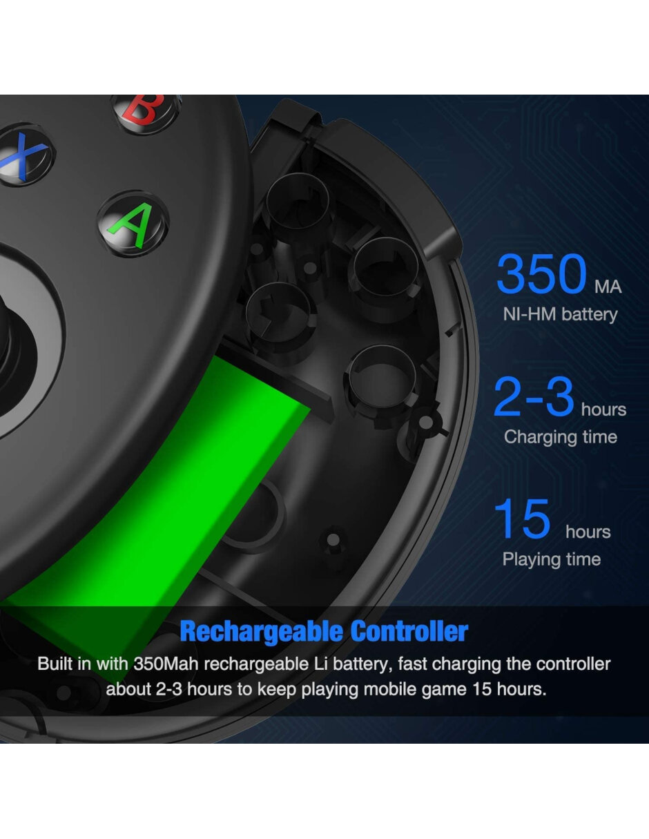 Control Inalámbrico Celular Bluetooth Gamepad Android iOS