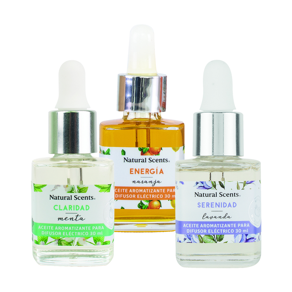 Kit Aceites Esenciales para Difusor Eléctrico
