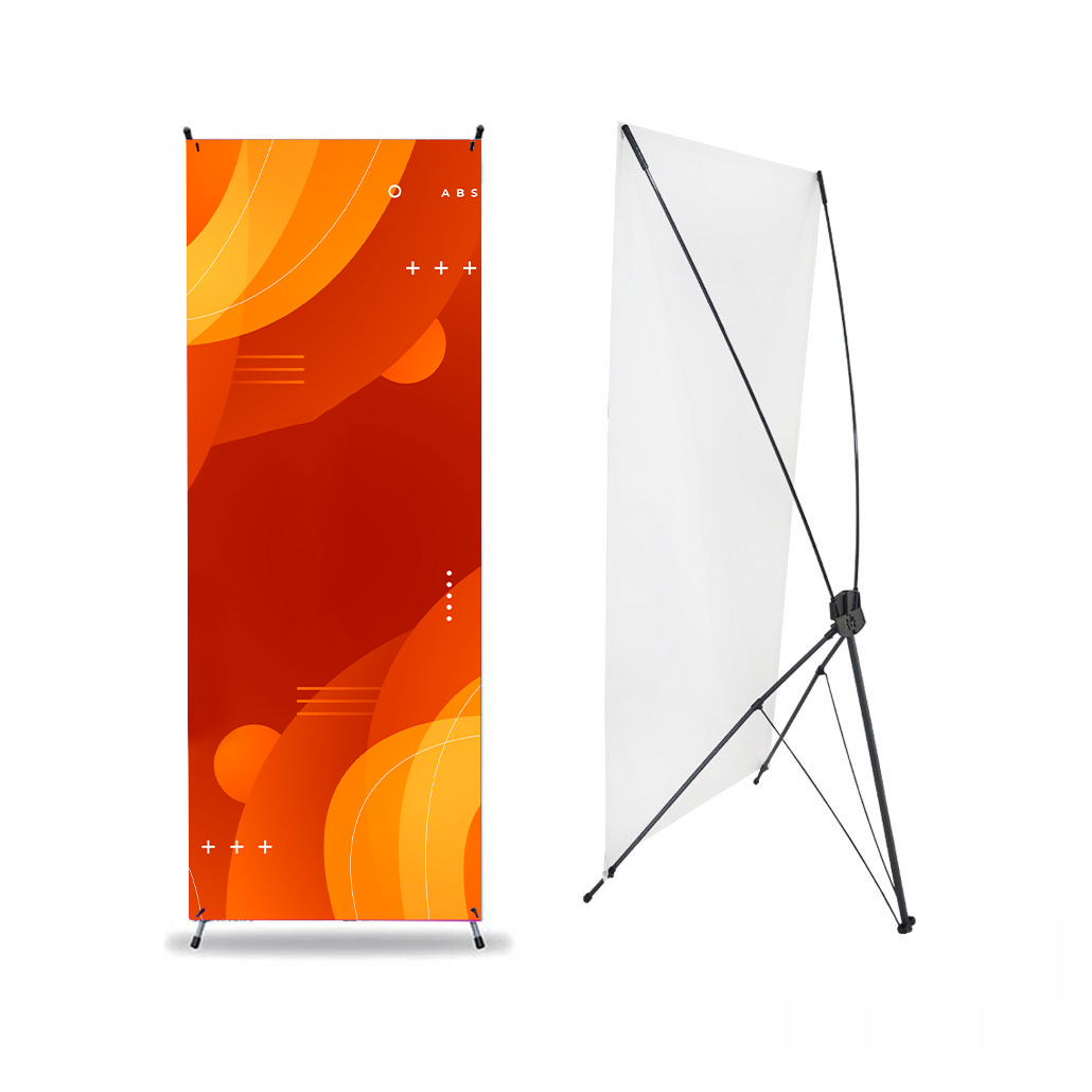 Display Porta X Banner Publicitario De Aluminio Reforzado 80x180cm