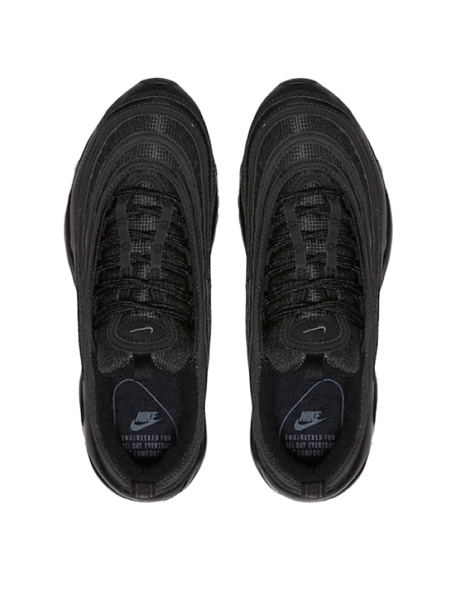 TENIS NIKE AIR MAX 97 TRIPLE BLACK MUJER (921733-001)