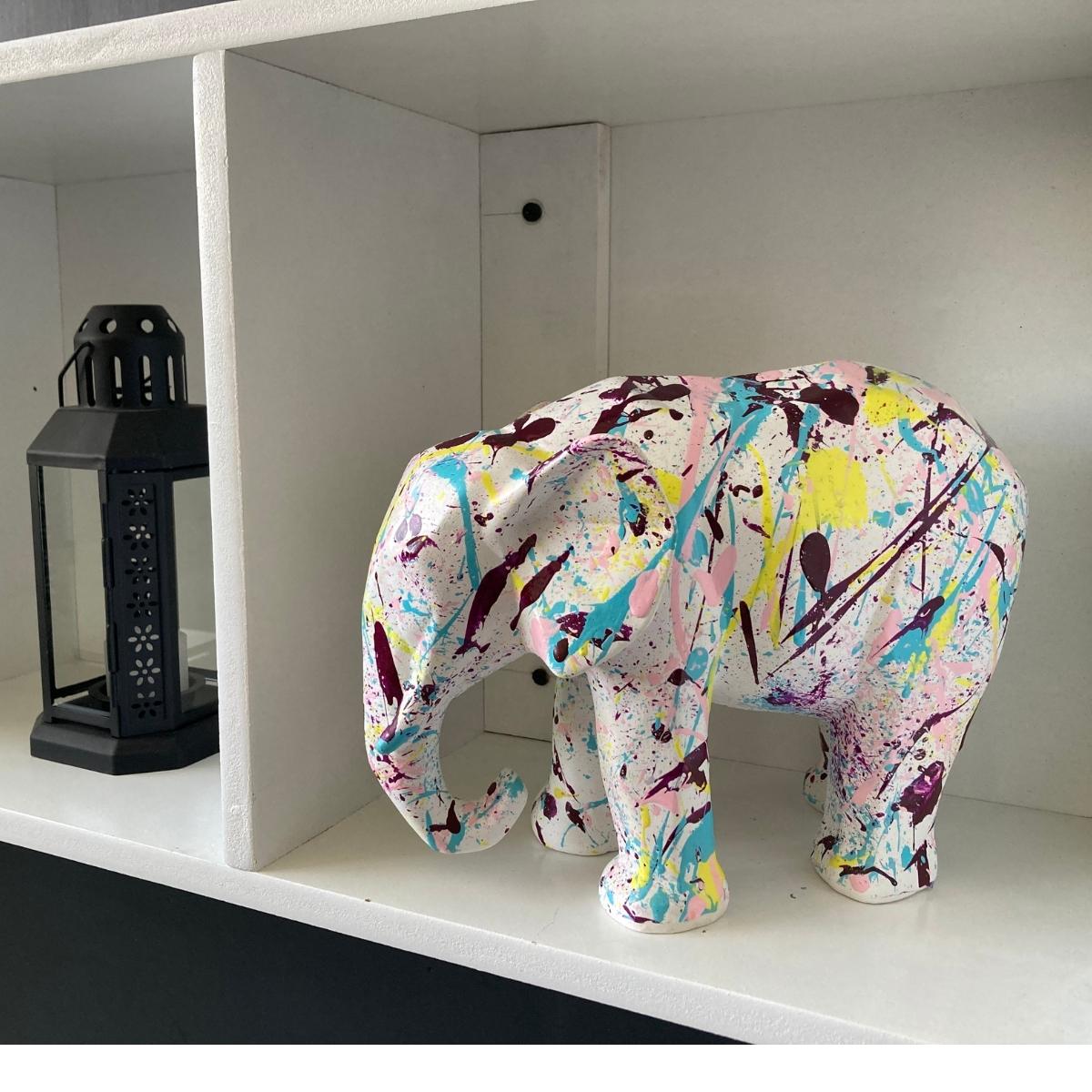 Elefantes De Ceramica Decoracion Figuras Decorativas