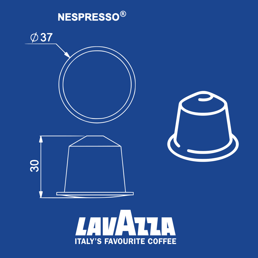 Café Espresso Armonico Cápsula Lavazza Compatible 60 Pzas