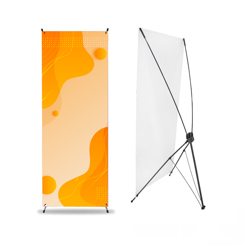 Display Porta X Banner Publicitario De Aluminio Reforzado 60x160cm