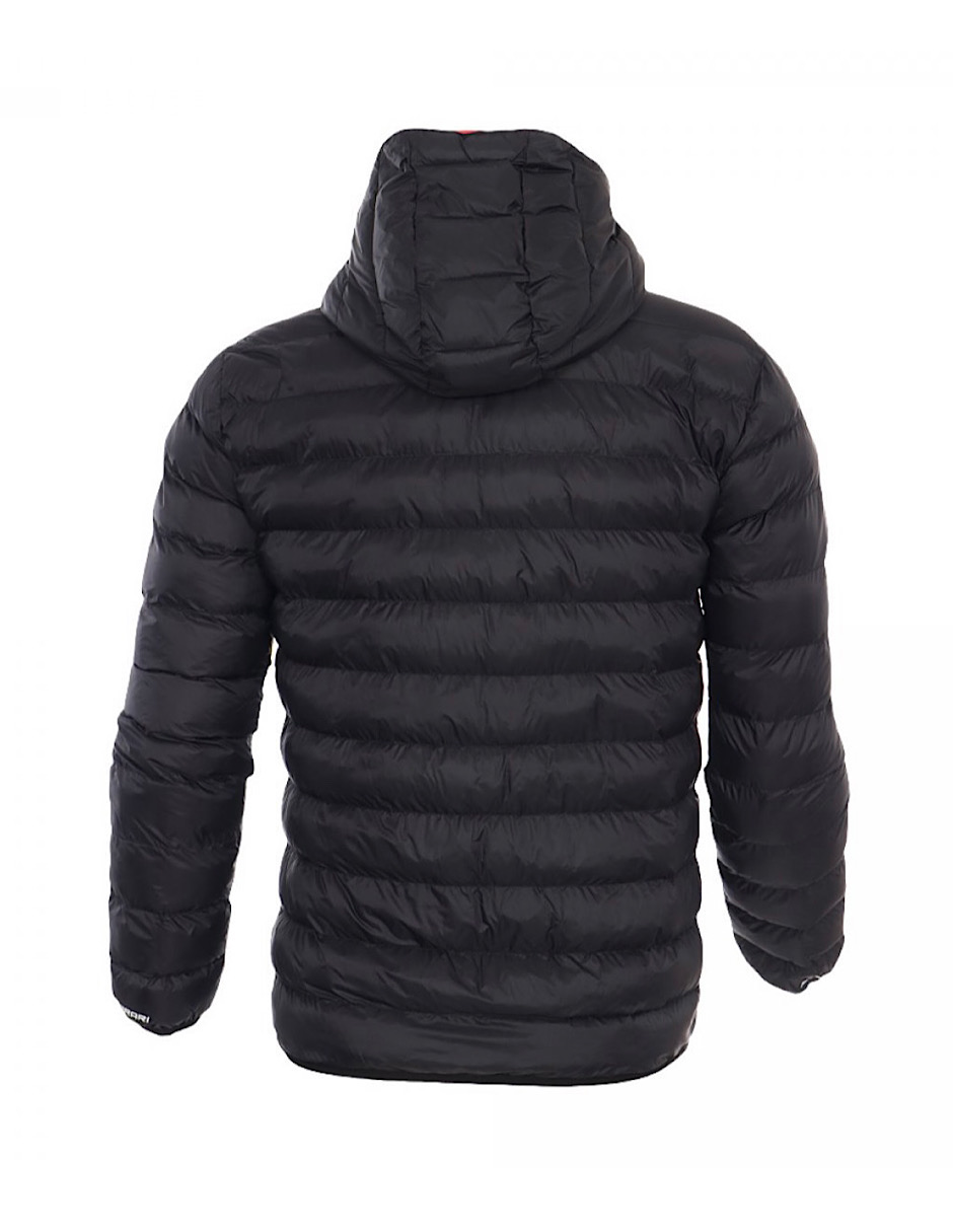 CHAMARRA PUMA FERRARI ECO PACKLITE NEGRA CON ROJO (595424-02)