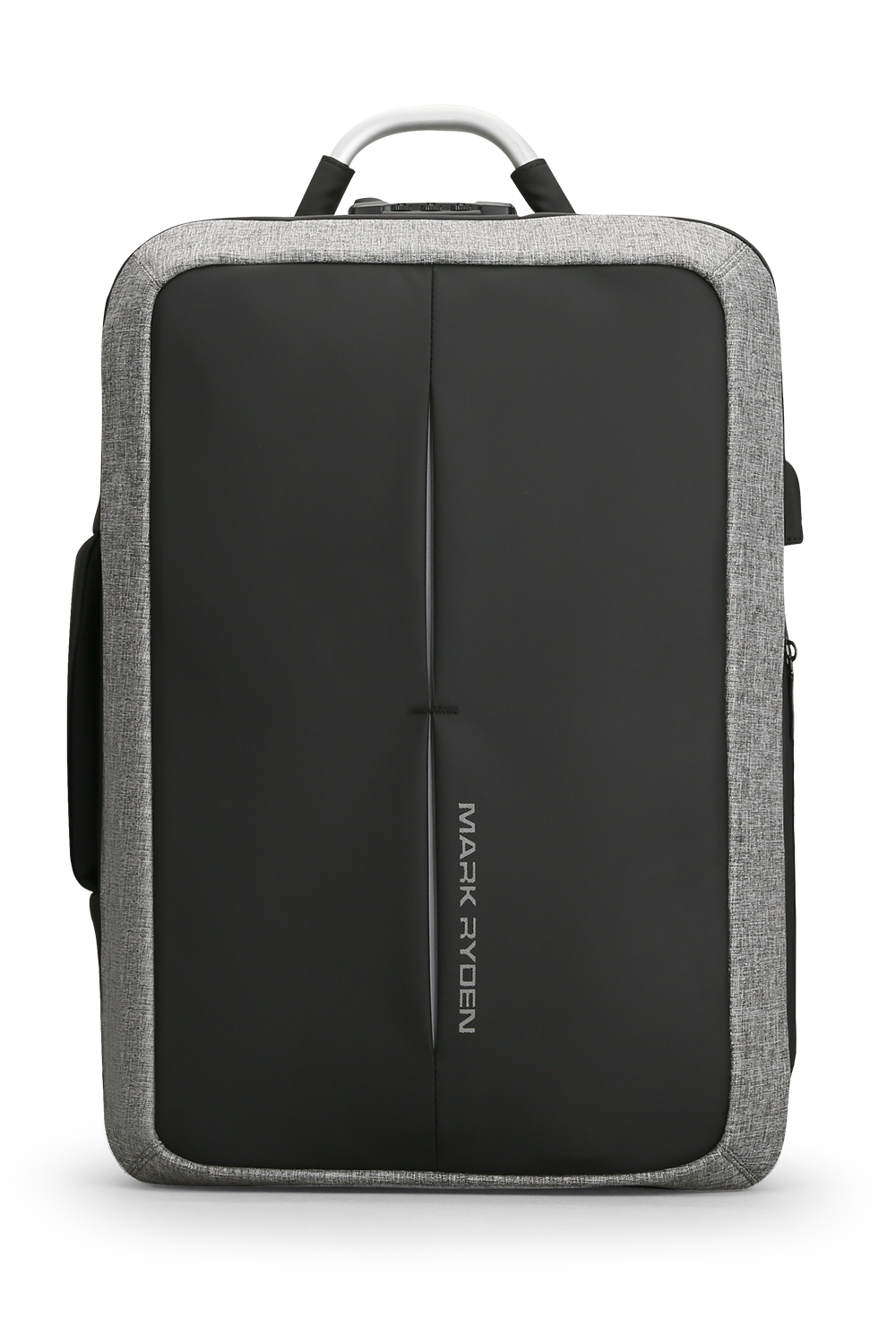  Mochila Mark Ryden. Puerto de carga USB, bolsillo antirrobo, correas acolchadas y repelente al agua. Para laptop de 15.6". Modelo 6832