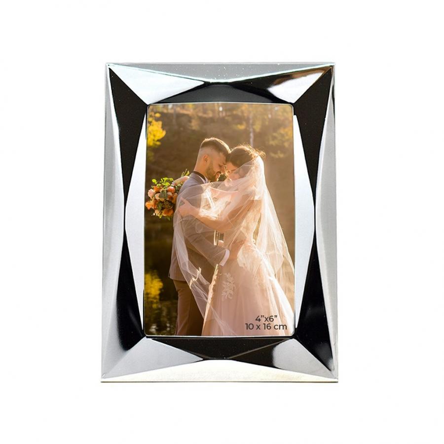 Zonana Paquete de porta retratos metálicos