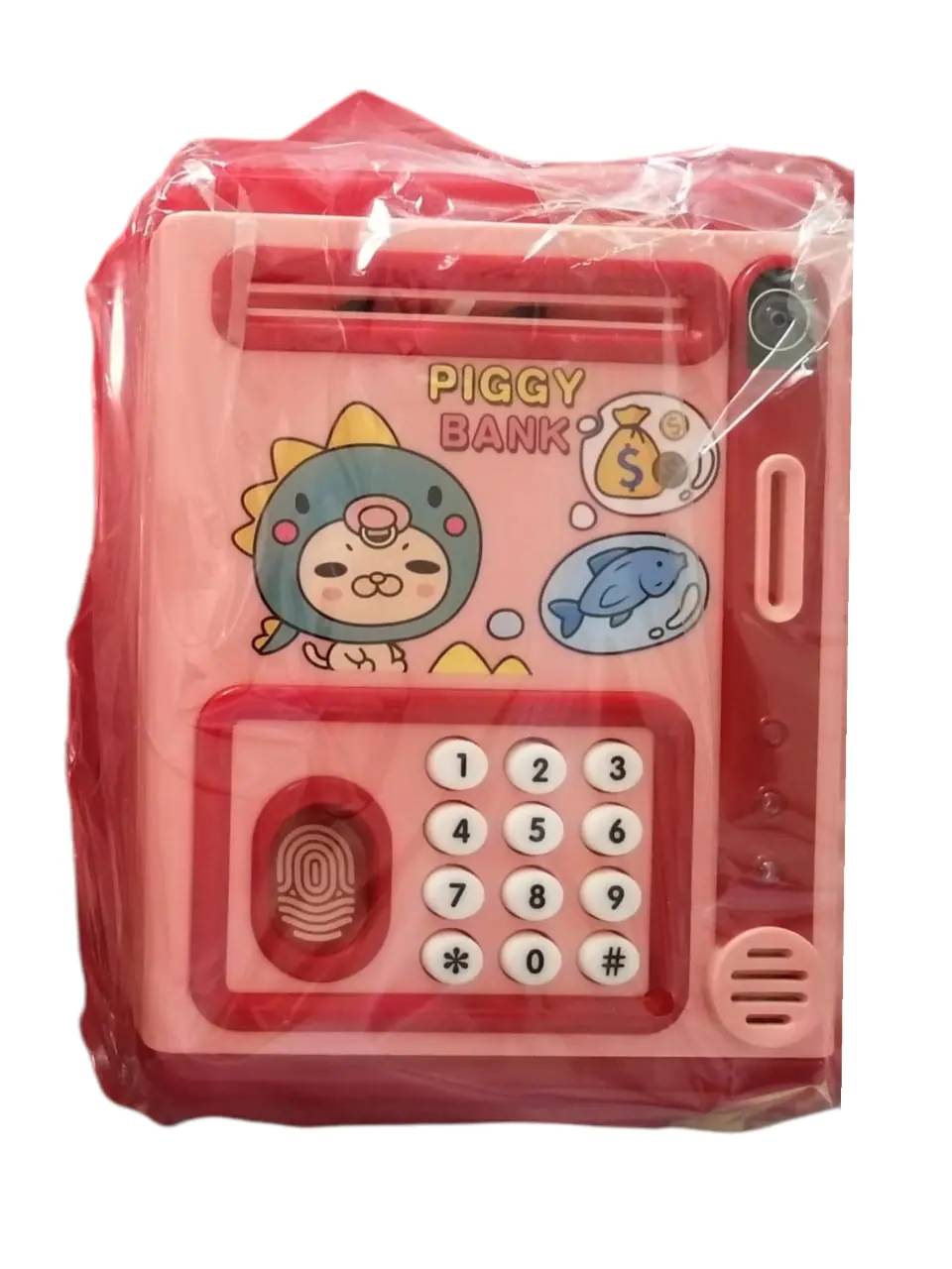 Alcancía electrónica y musical para niños