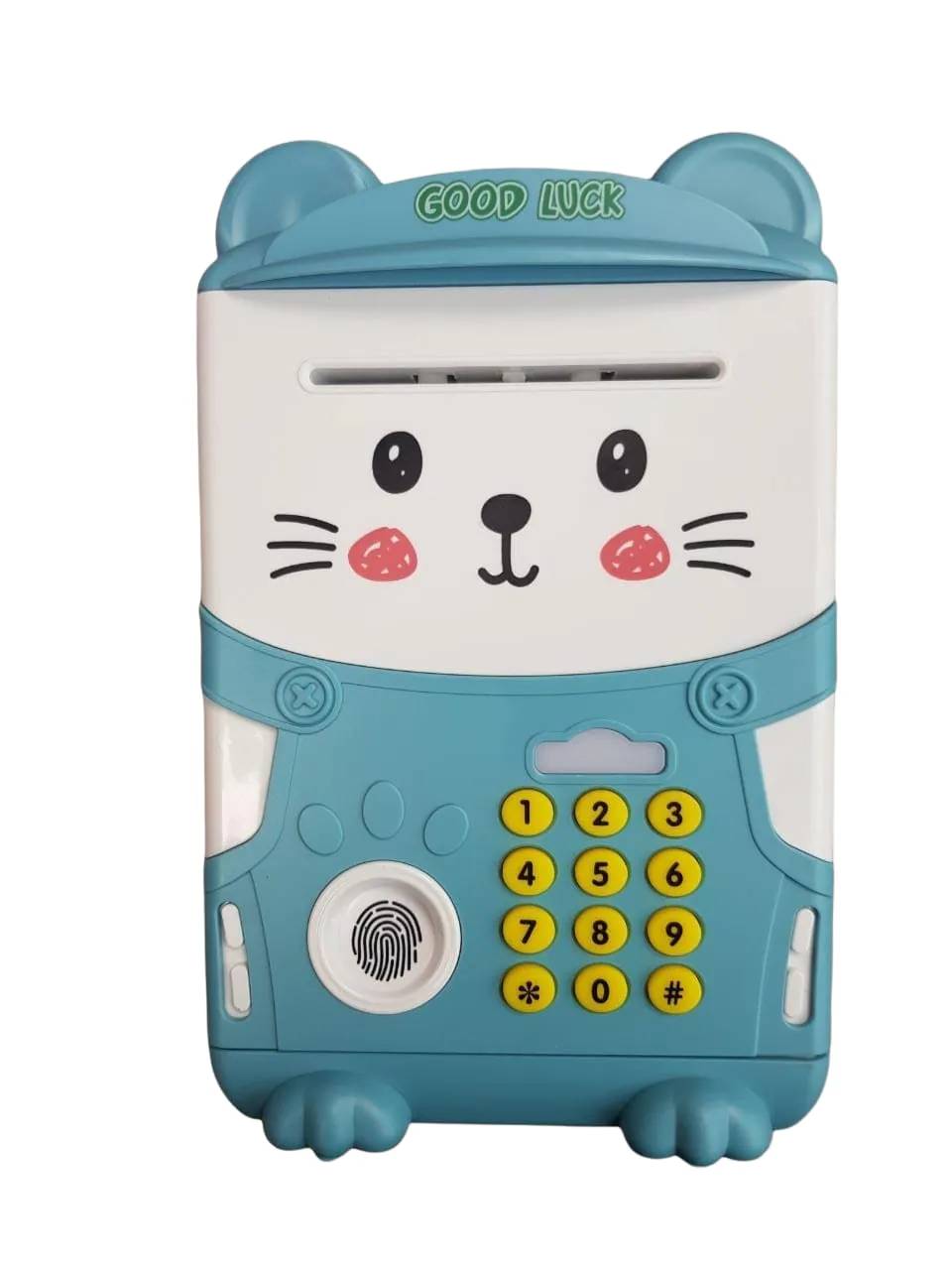 Alcancía electrónica y musical para niños