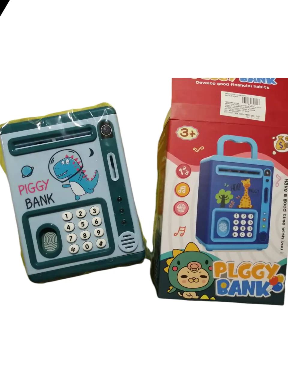 Alcancía electrónica y musical para niños