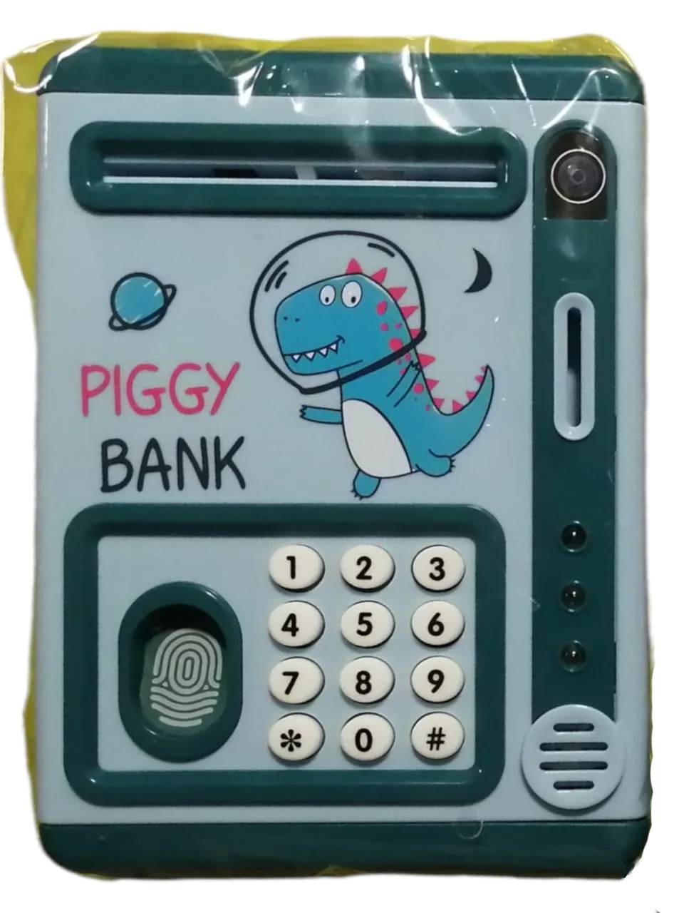 Alcancía electrónica y musical para niños