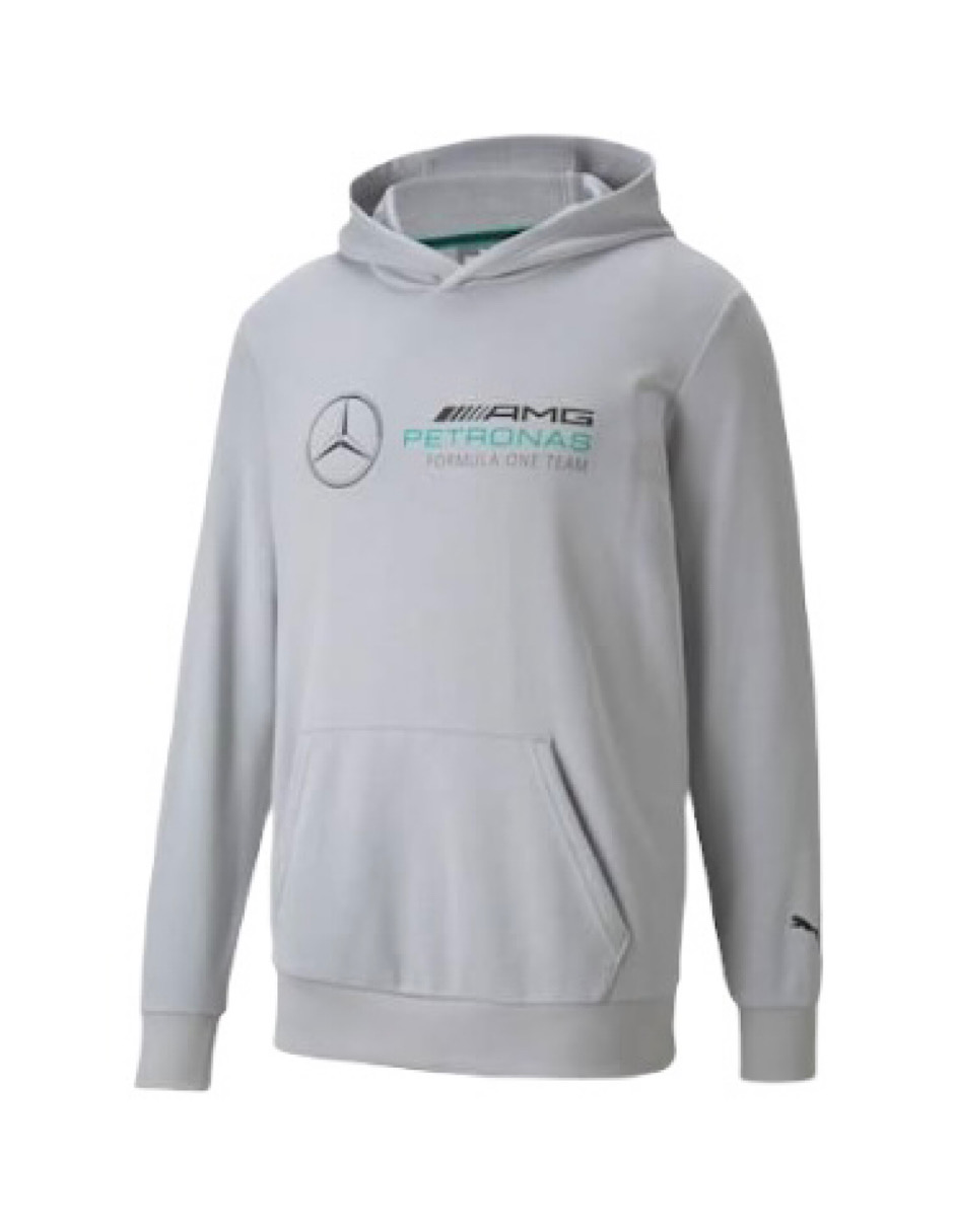 SUDADERA PUMA MERCEDES BENZ MAPM PETRONAS F1 GRIS HOMBRE (532347-02)