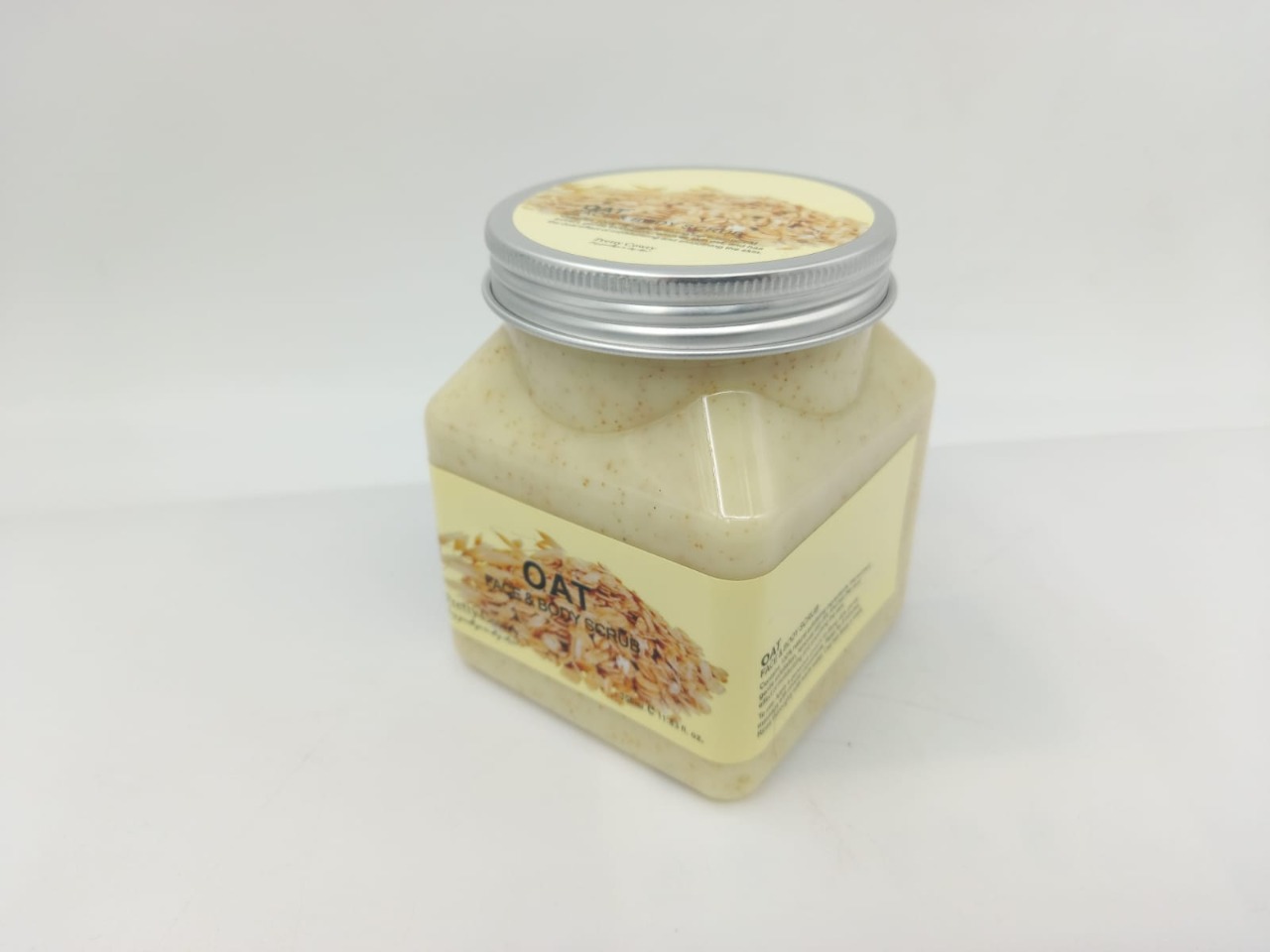 Exfoliante de Avena, para Rostro y Cuerpo.