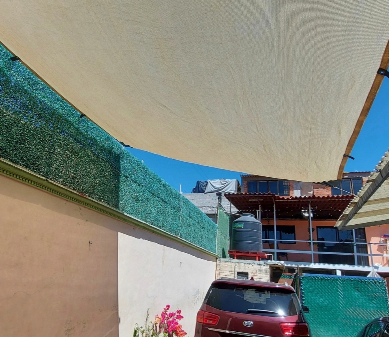 Malla Sombra 90% Beige 4 x 2 mts Class Air
