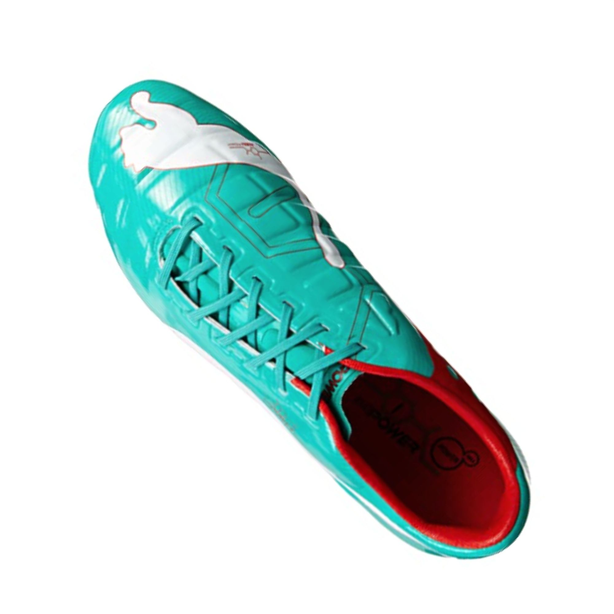 Tachon Puma EvoPOWER 1 FG Soccer Turquesa Originales 10294807