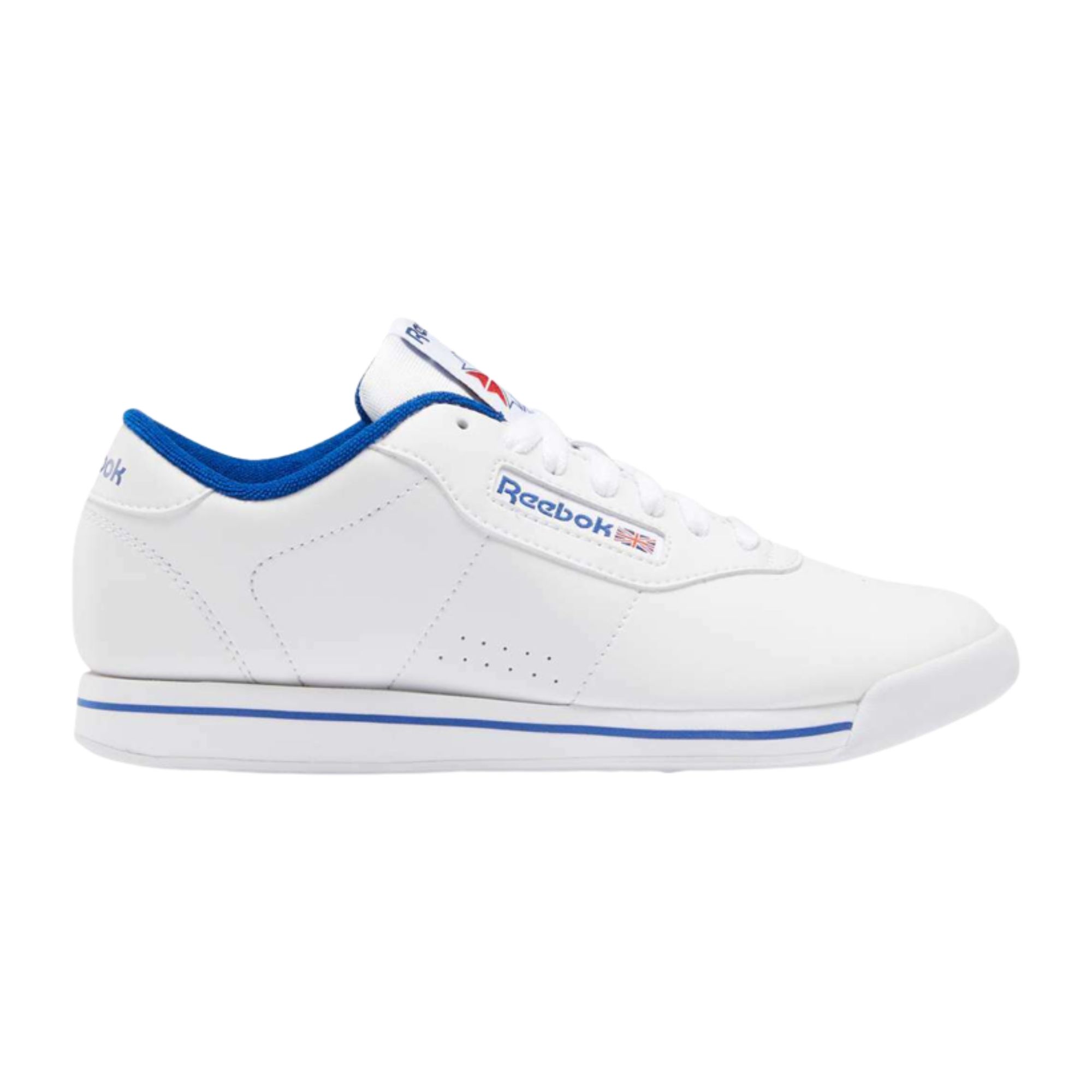 Tenis Reebok Princess Clásico Blanco Azul Originales FV5294