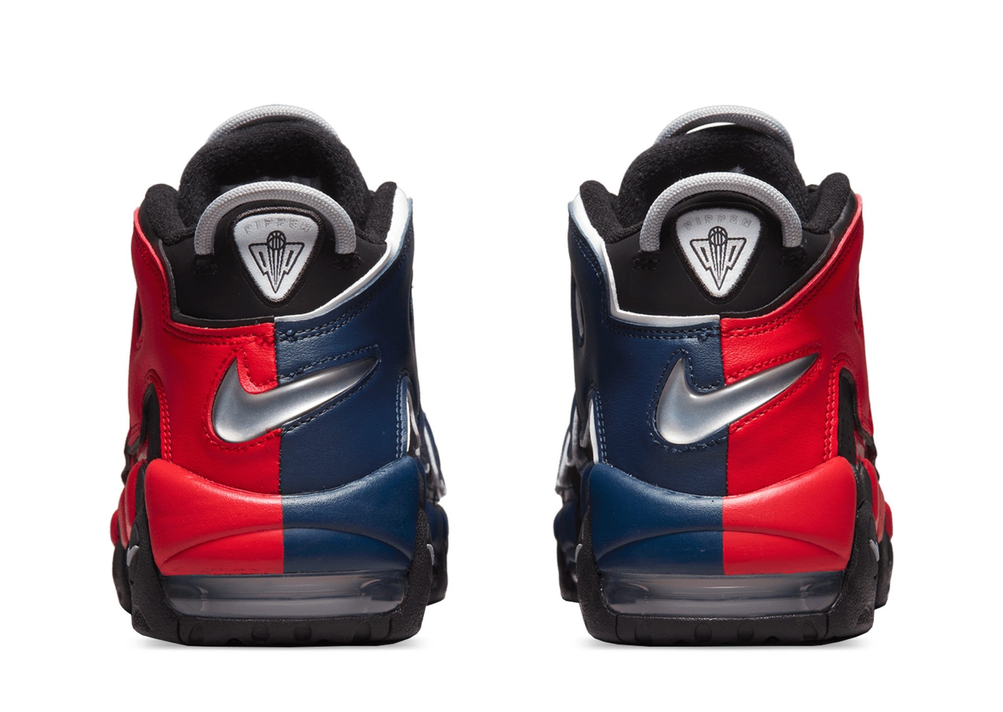 Air More Uptempo '96 Black University Red 26.5 cm