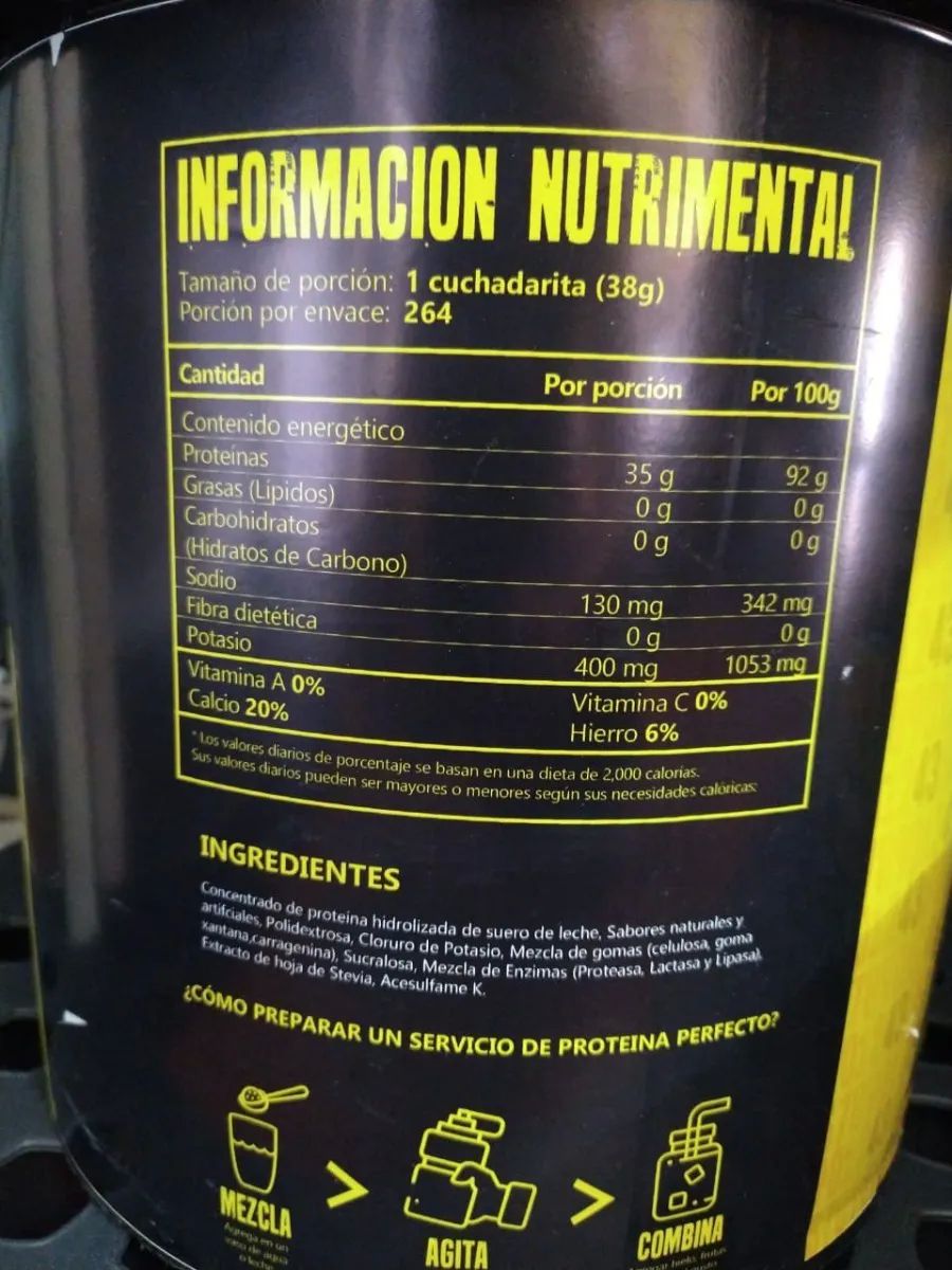 Cubeta 43 Hidrolizada10 Kilos Zero Carbs Sabor Chocolate + Shaker de Regalo