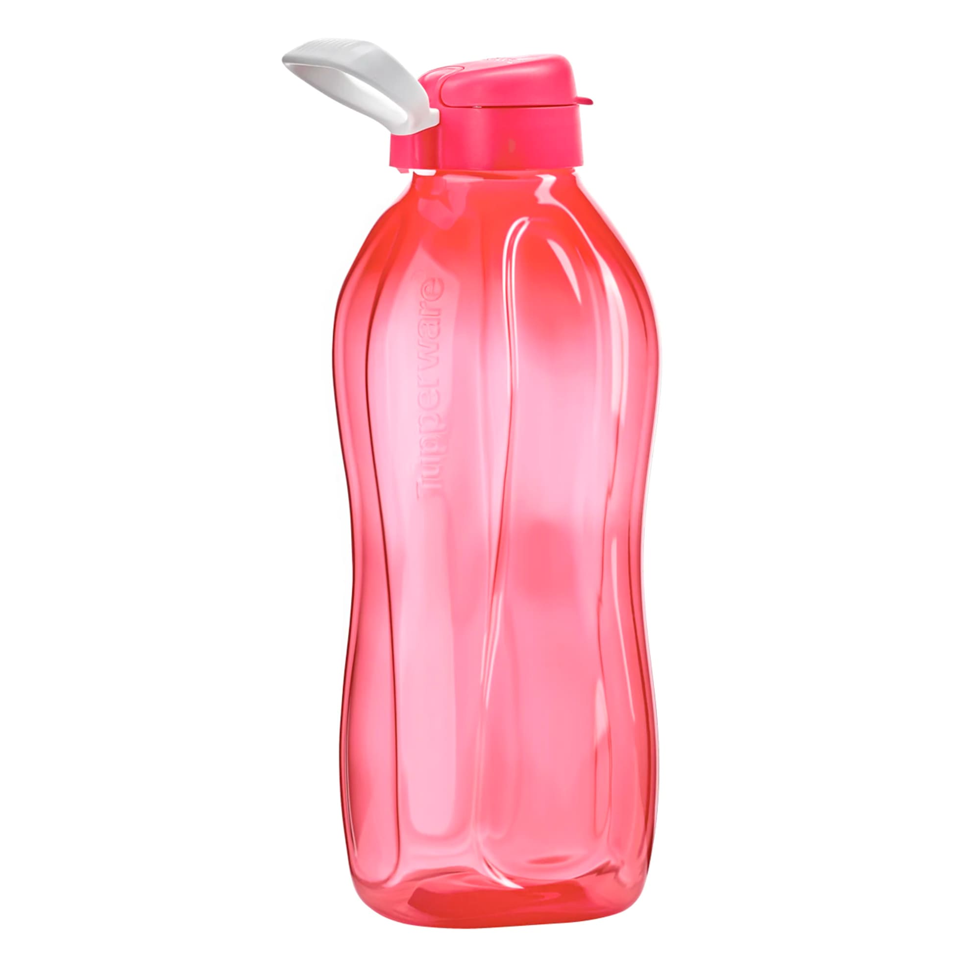Botella Hermética de 2 Litros, Tupperware Eco Twist de 2 Litros, Rojo