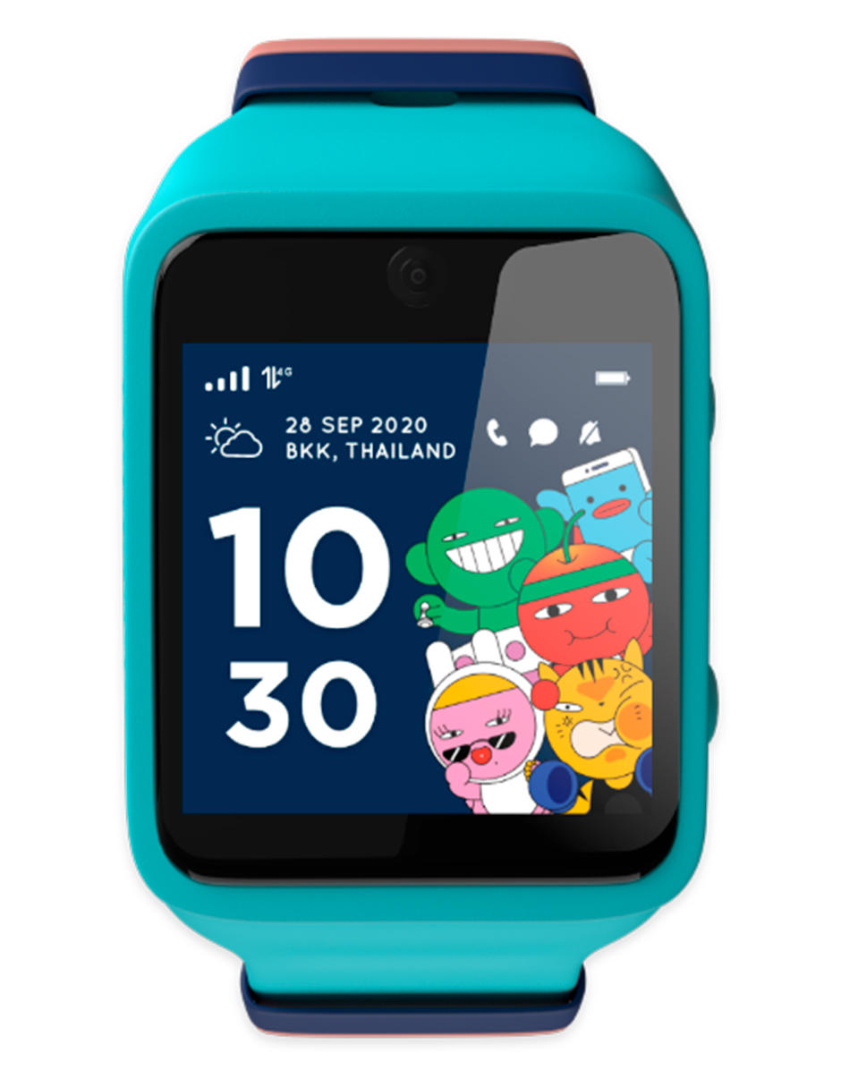 Pomo Waffle Telcel Reloj Para NiÃ±os Smart Watch Reloj Inteligente