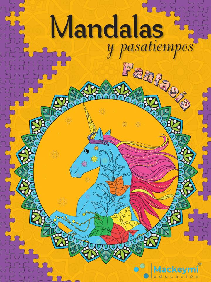 Mándalas Para Colorear Pasatiempos 4 Pack De Libros mas Regalo 1 Caja de Crayolas