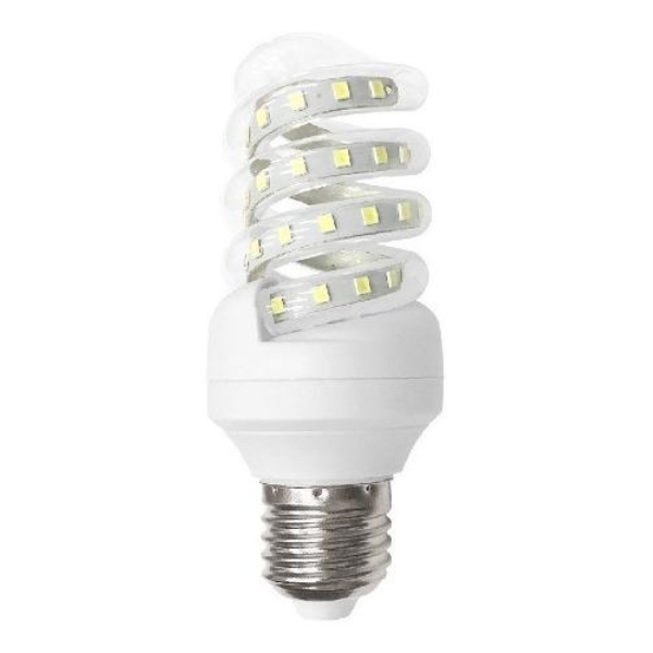 Foco Ahorrador Espiral 10w Led Ilumina 80w 900 Lm Luz Blanca GA-0401