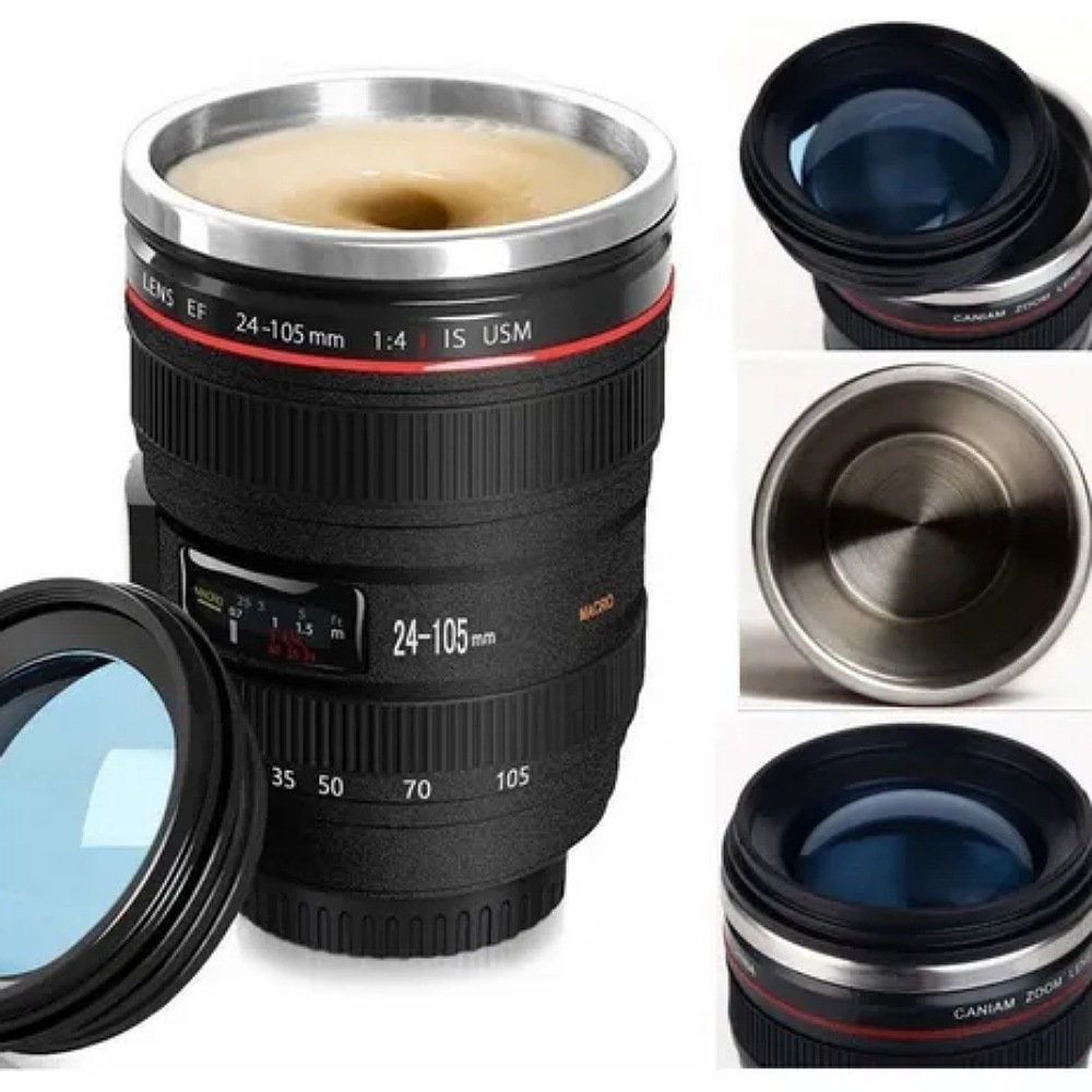 Taza En Forma De Lente De Cámara 24-105