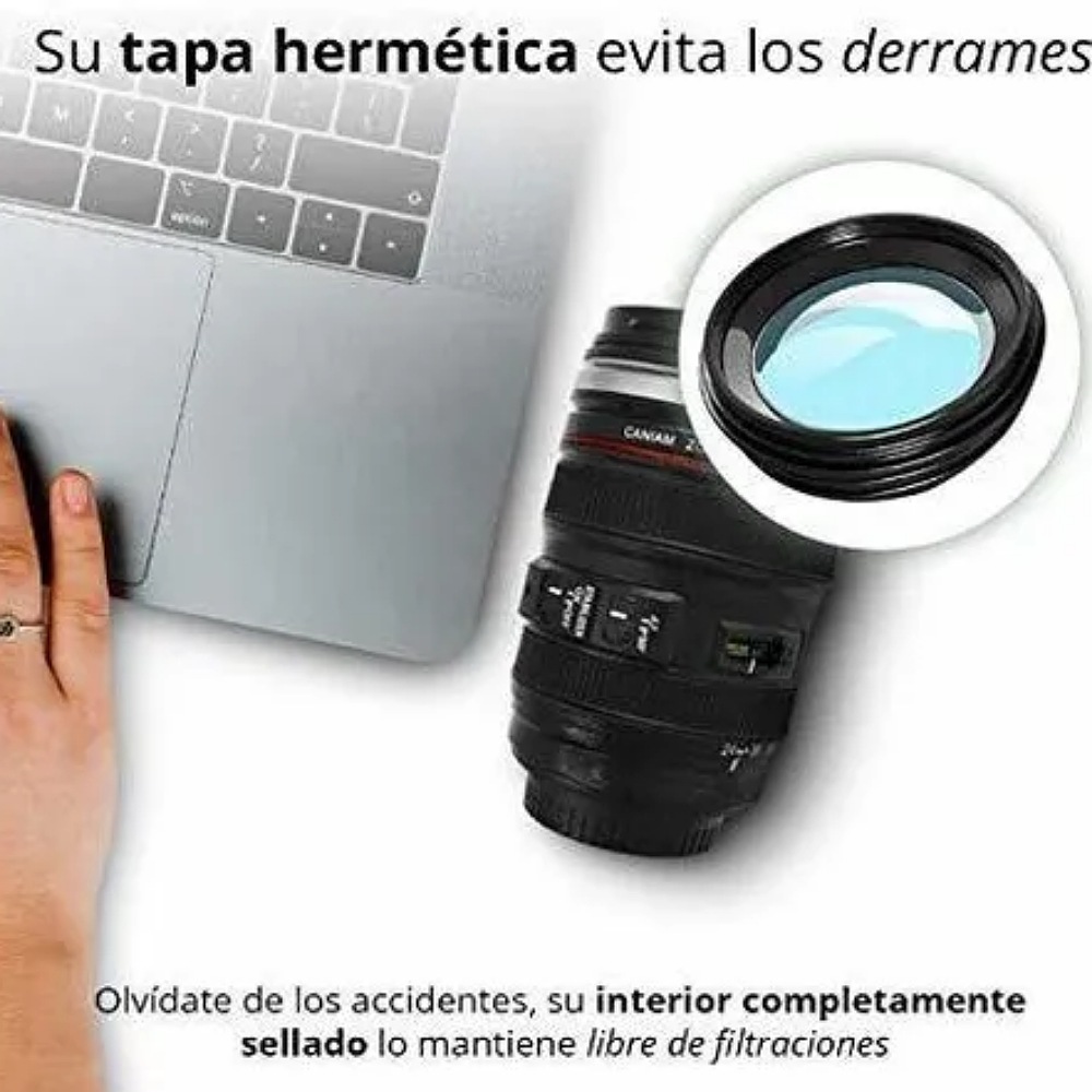 Taza En Forma De Lente De Cámara 24-105