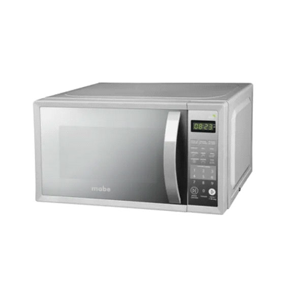 Horno De Microondas Mabe Gris Espejo Muy Elegante Hmm70sej