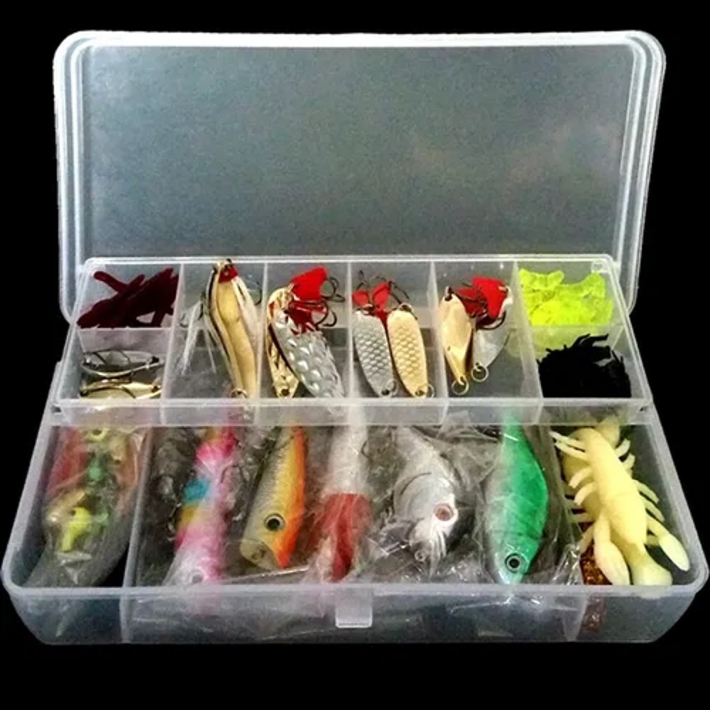 Señuelos Para Pesca De Río, Juego De 108 Piezas