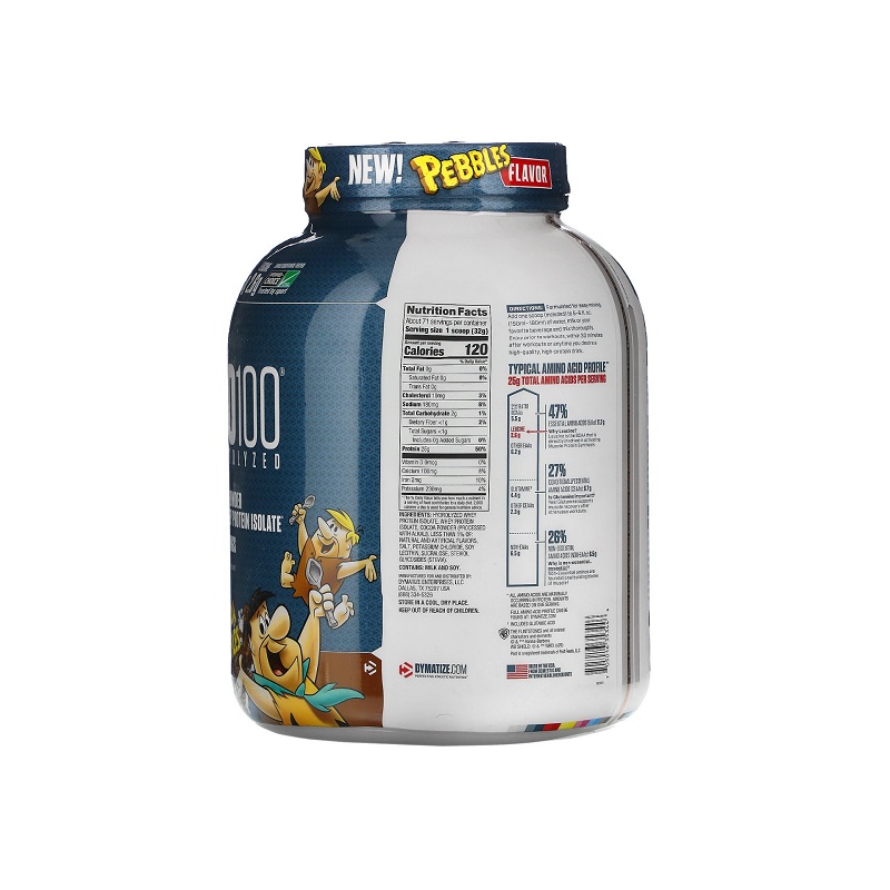 PROTEINA DYMATIZE ISO 100 SABOR COCOA PEBBLES 71 SERV