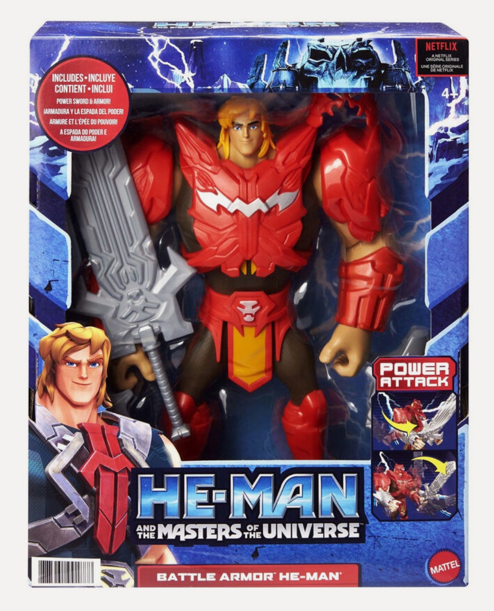 Deluxe He-man Mattel Netflix Masters Of The Universe Animated