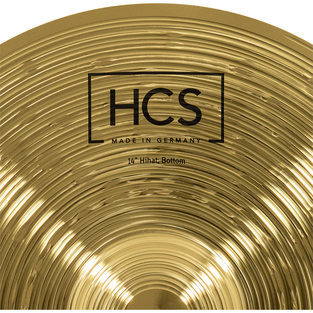 Meinl HCS14H - Platillos Hi Hats de 14 Pulgadas Para Batería