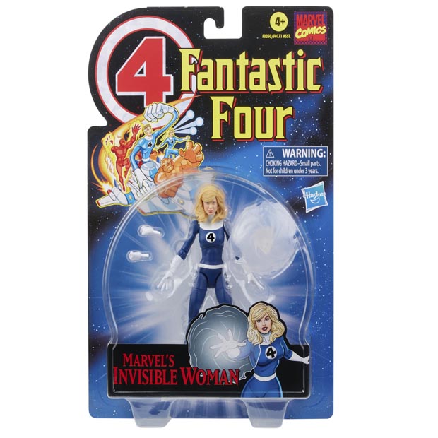 Marvel Legends Retro: Los 4 Fantasticos - Mujer Invisible