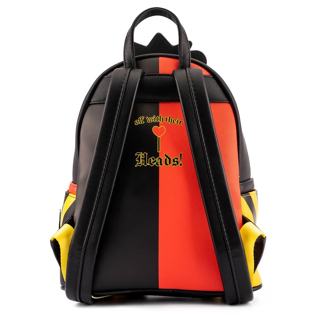 Loungefly Reina de Corazones Bolso Mini Backpack Disney Villains Bolsa Mochila Alicia en el pais de las maravillas 