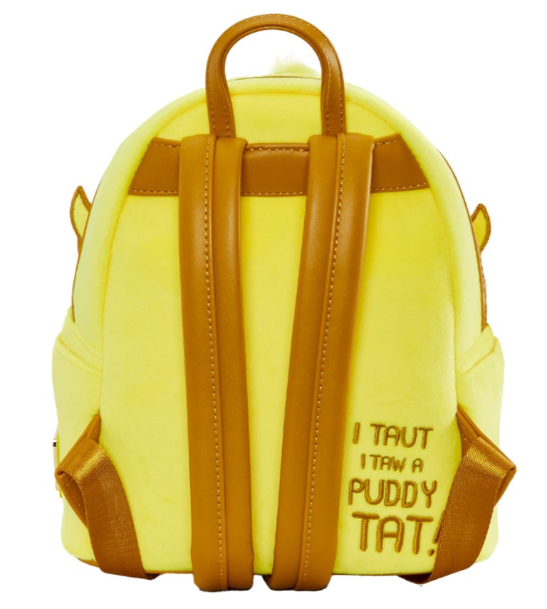 Loungefly Piolin Tweety Bolso Mini Mochila Back Pack Bolsa Looney Toons 