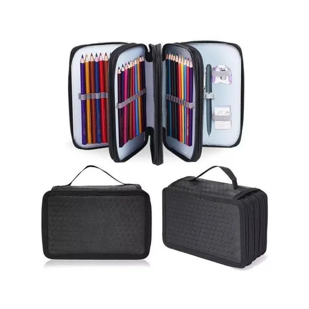 Organizador Para 72 Lápices De Colores Lapiceras Estuche