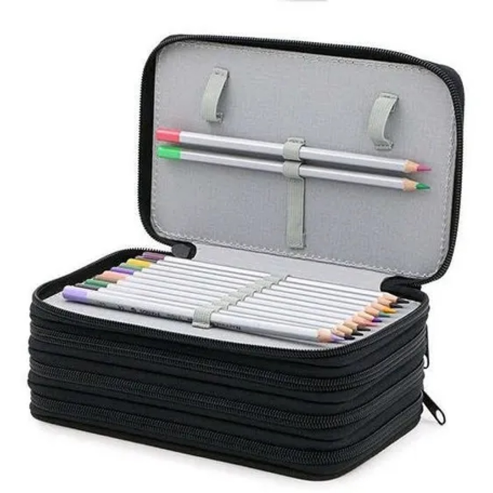 Organizador Para 72 Lápices De Colores Lapiceras Estuche