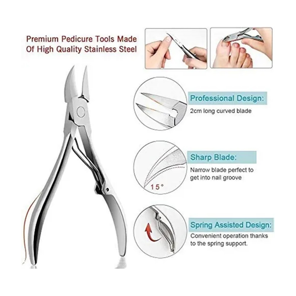 Kit De Herramientas Para Unas Encarnadas Profesional 6pcs