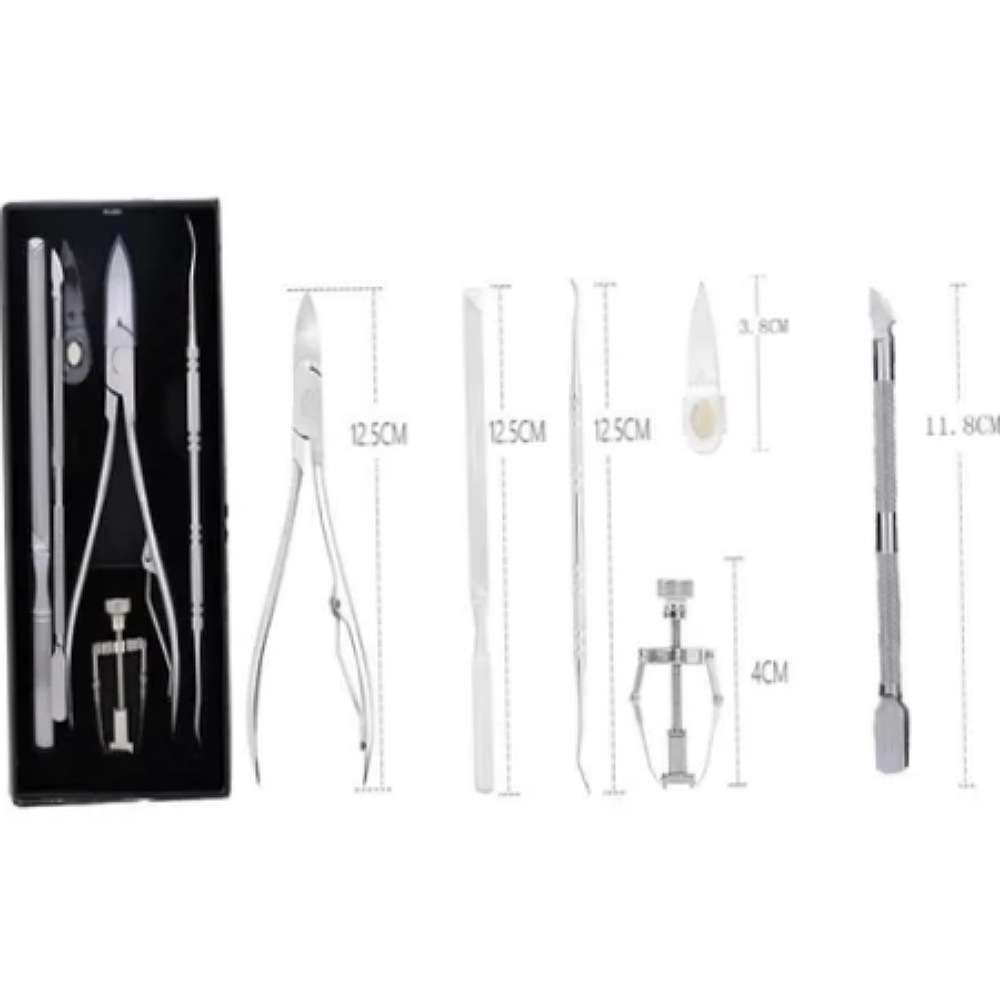 Kit De Herramientas Para Unas Encarnadas Profesional 6pcs