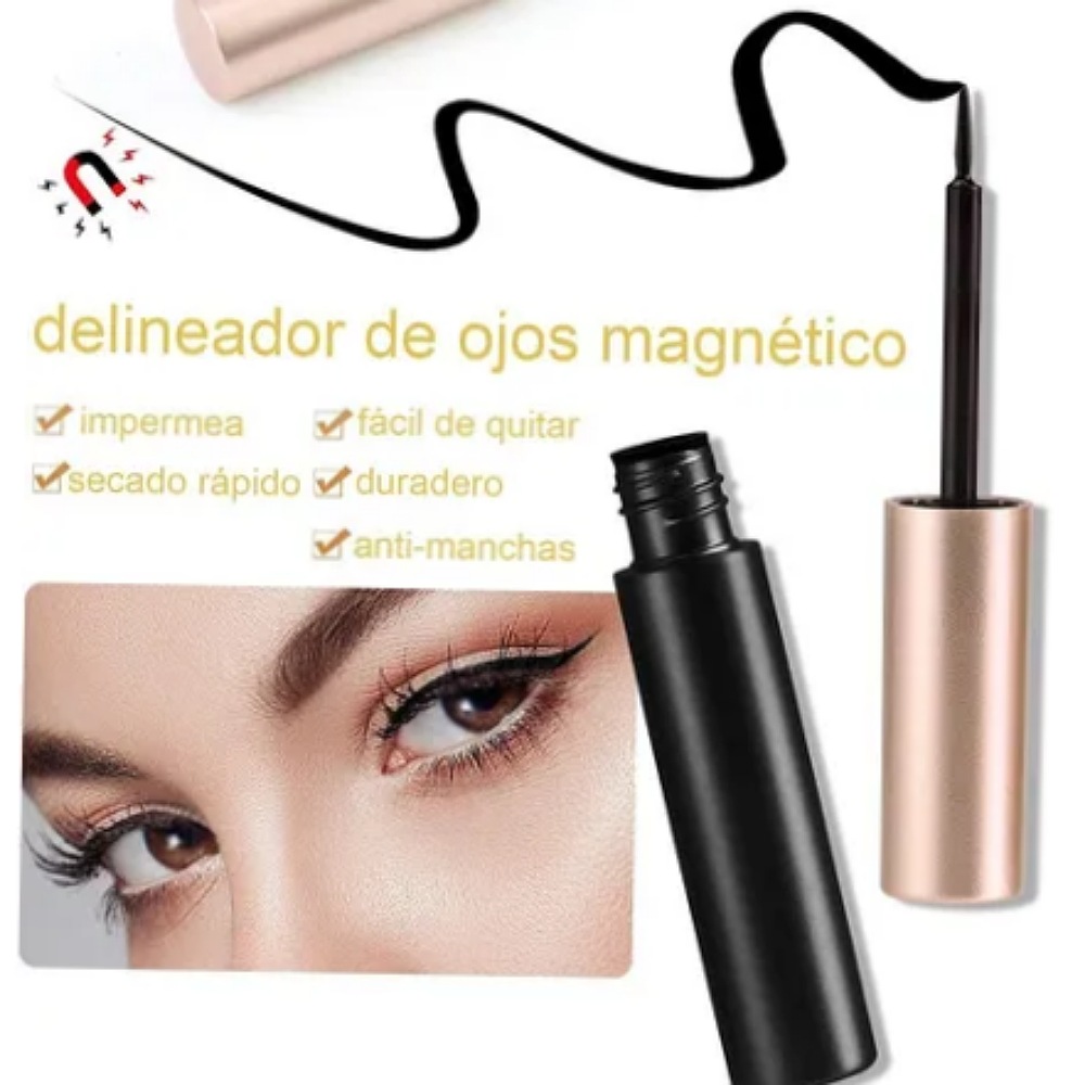 Juego De Pestañas Postizas Magnéticas 3d 10 Pares