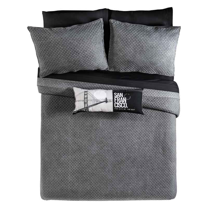 EDREDÓN INDIVIDUAL SAN FRANCISCO TEXTURA ULTRA FINA