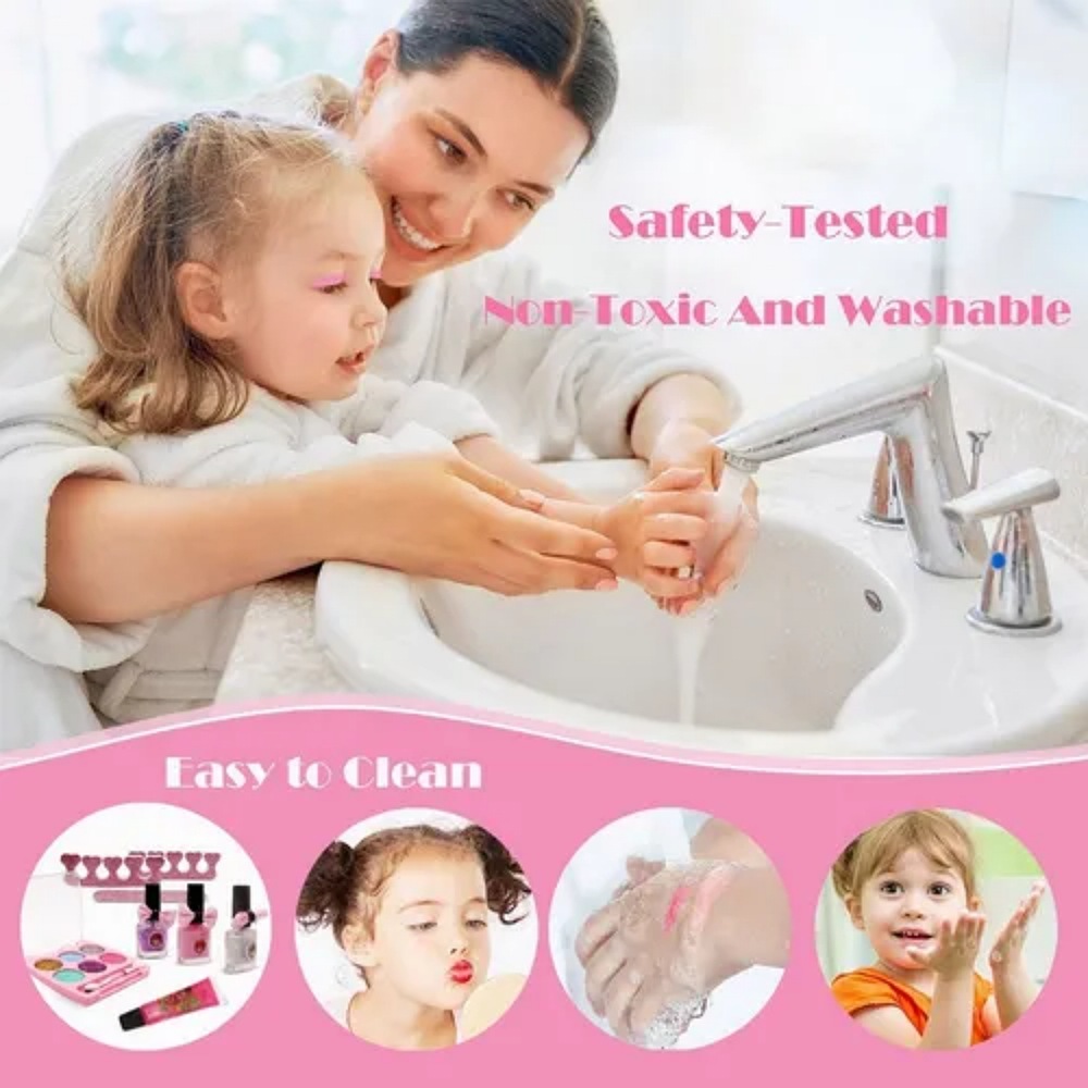 Moreka Kit De Maquillaje Lavable Para Niños