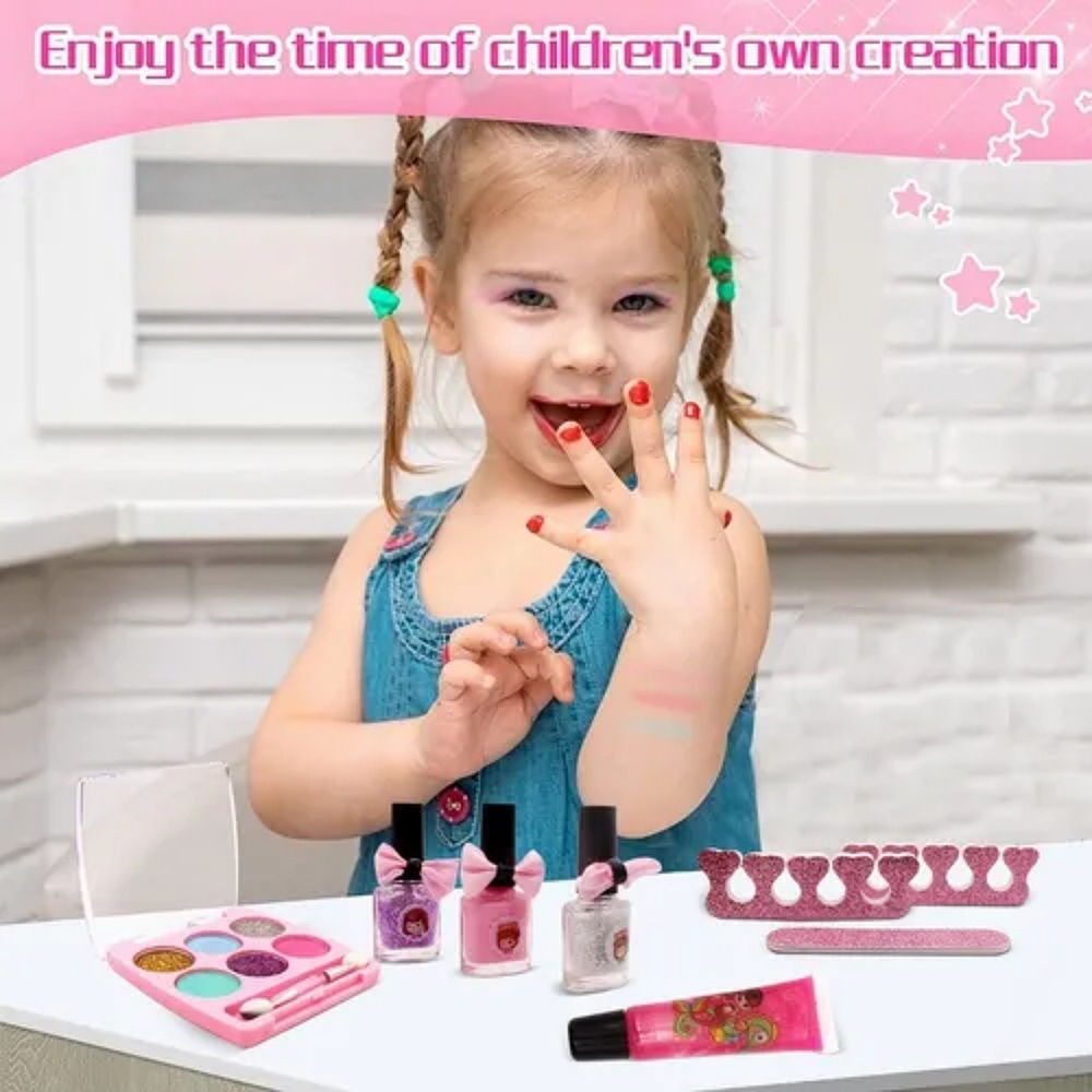 Moreka Kit De Maquillaje Lavable Para Niños