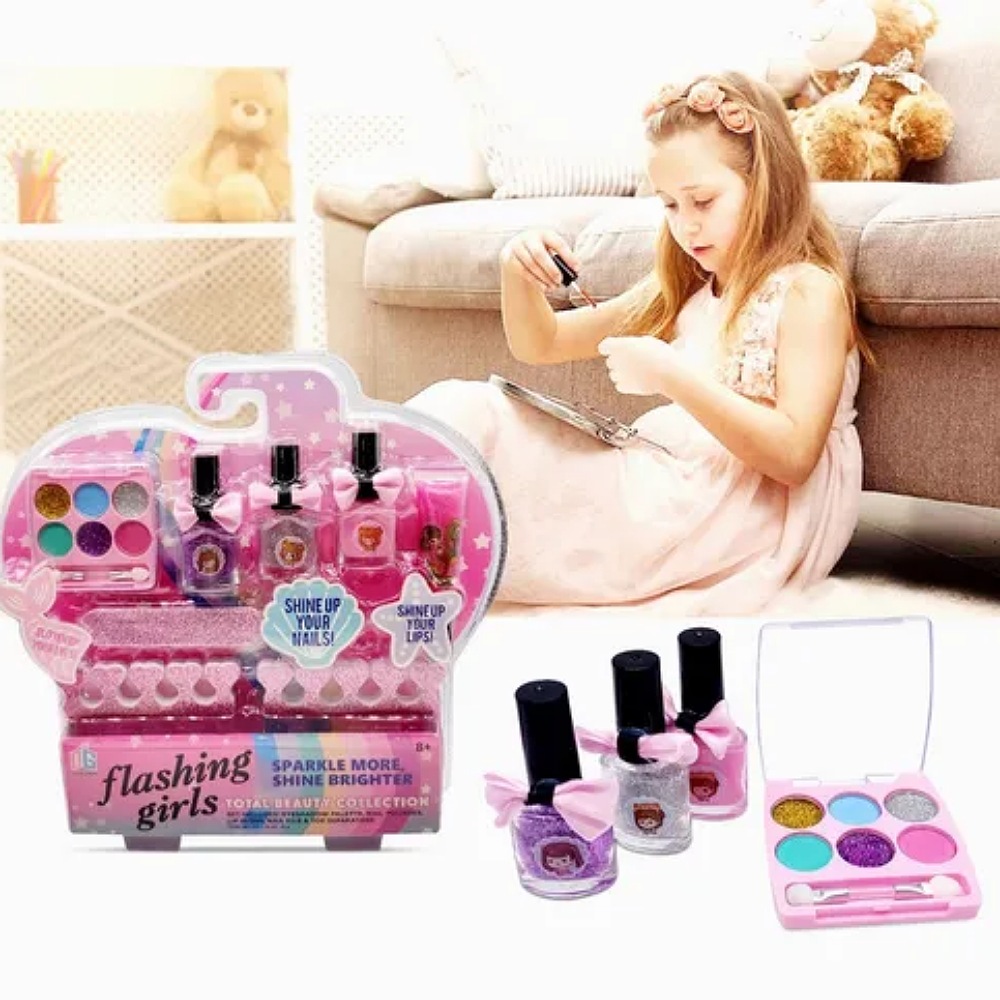 Moreka Kit De Maquillaje Lavable Para Niños
