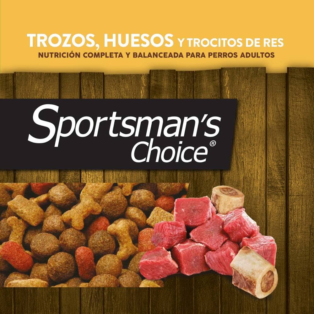 Alimento para Perro Member's Mark Sportsman's Choice Trozos y Huesos 25 kg
