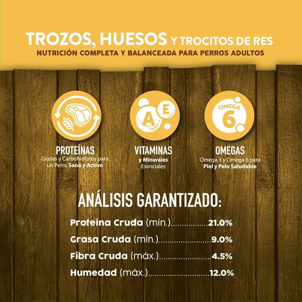 Alimento para Perro Member's Mark Sportsman's Choice Trozos y Huesos 25 kg