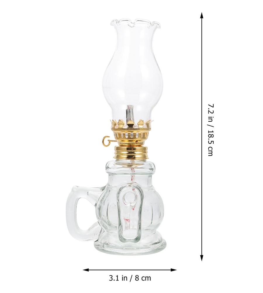 Quinqué Lámpara Clásica Vintage de Aceite Mod Persia   19cm