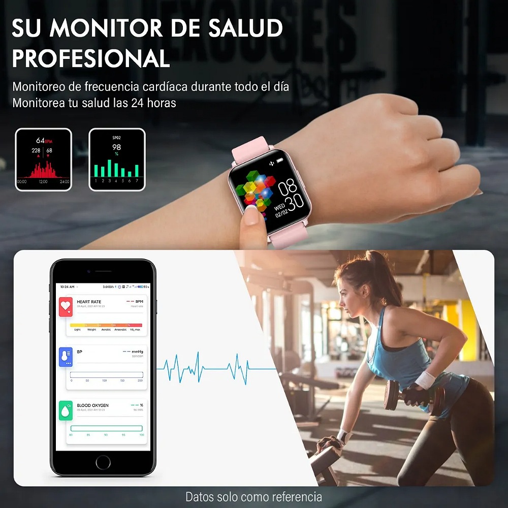 Reloj Inteligente Deportivo Puede Hacer Y Recibir Llamadas