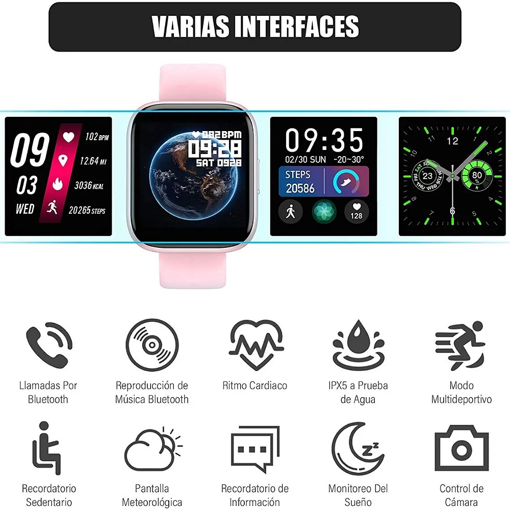 Reloj Inteligente Deportivo Puede Hacer Y Recibir Llamadas