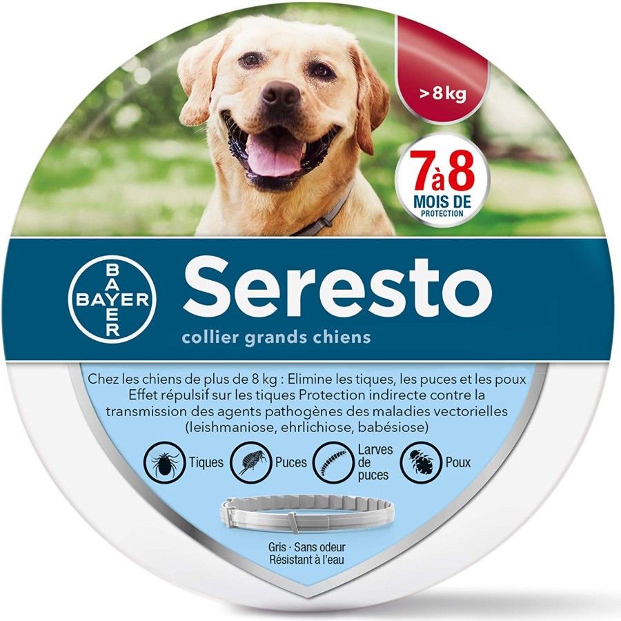 Seresto Collar Antipulgas Perros Mayores De 8 Kg
